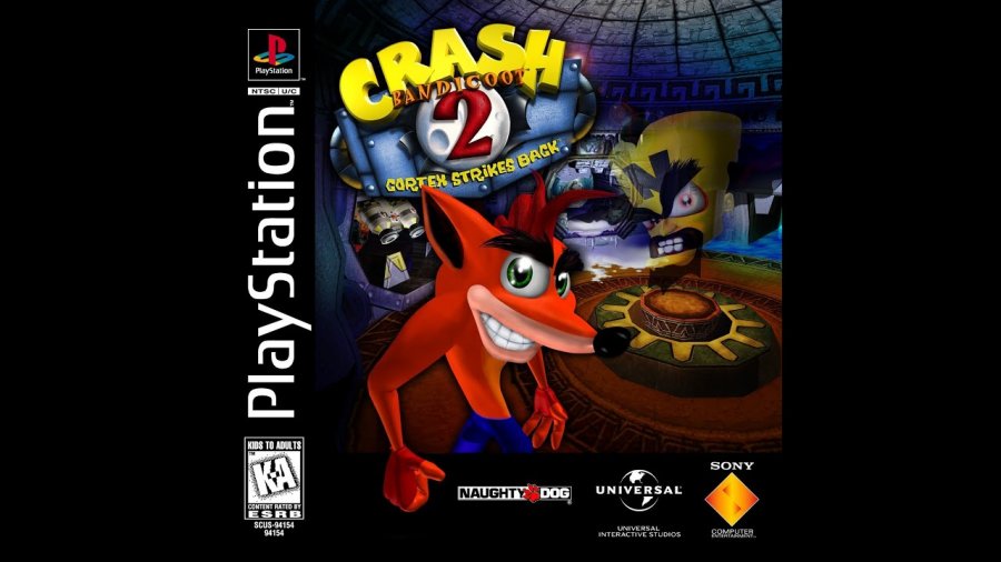 Crash Bandicoot Sony PLAYSTATION 1. Crash 2 Sony PLAYSTATION 1.