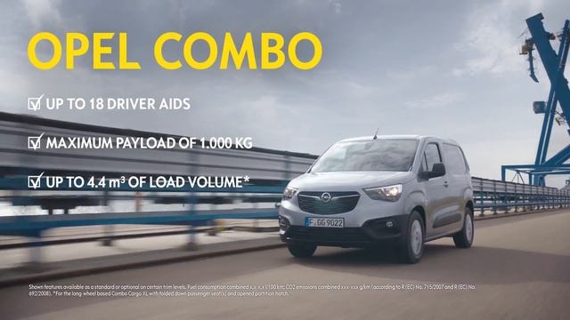 Opel Combo Cargo with Driver Drowsiness Alert смотреть онлайн