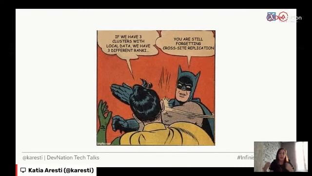 Real-time data on the open hybrid cloud with Quarkus and Infinispan | DevNation Tech Talk смотреть онлайн