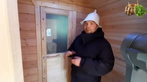 Баня бочка квадро 6,0х2,4х2,2 | Обзор бани с помывочной | Баня бочка в СПБ  и Ленинградской области