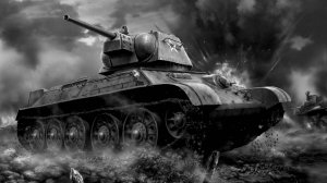 War Thunder T 34 in action