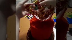 Костюм Хлопушки(шапочка) своими руками.Костюм детский хлопушка.Детский костюм #хлопушки.