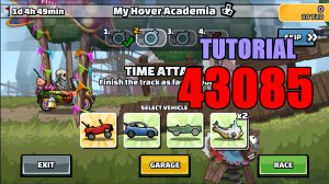 🚀🔥 43085 Tutorial (My Hover Academia) - Hill Climb Racing 2