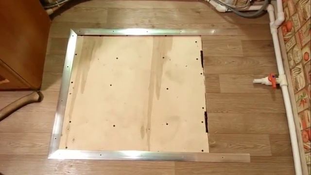 Монтаж люка,подполье.Подвал.Установка порогов.Своими руками смотреть онлайн