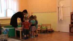 Занятие "Стирка кукольного белья" для детей 3- 4 лет