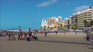 Impressionen Playa de Las Canteras Las Palmas Gran Canaria HD