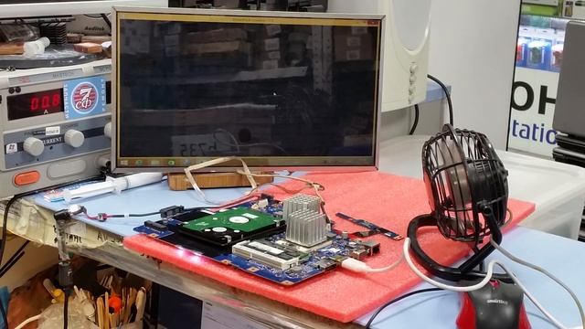 Контрольный запуск материнской платы Lenovo G560 по заказу 18230 смотреть онлайн