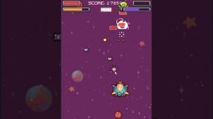 Space shooter alien spaceship shooting game score 40500