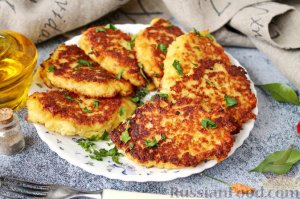 Нежный вкус, румяный вид!
РЫБНЫЕ ОЛАДЬИ
