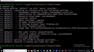 How to manage Azure Windows VM with Vagrant