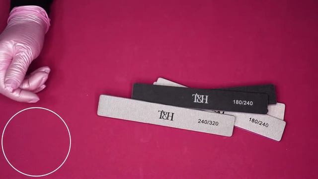 5 форм пилок и 2 формы файлов T&H для ногтей смотреть онлайн