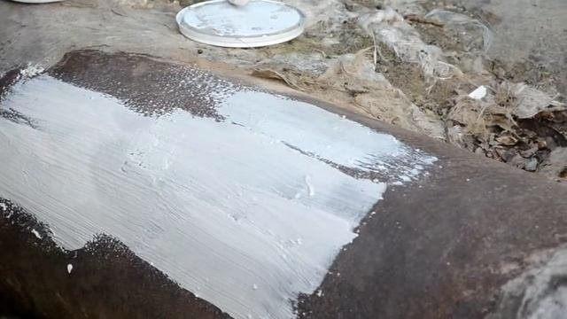 Жидкая теплоизоляция "Броня Антикор". Утепление теплотрассы.
