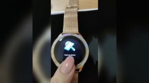 Женский умный фитнес браслет часы Smart Band Supero Kw20 Тонометр Gold