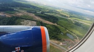 Ночной взлёт в Анталии, утренняя посадка и взлёт в Шереметьево, посадка в Перми.