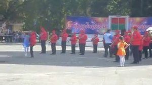 Танец под духовой оркестр