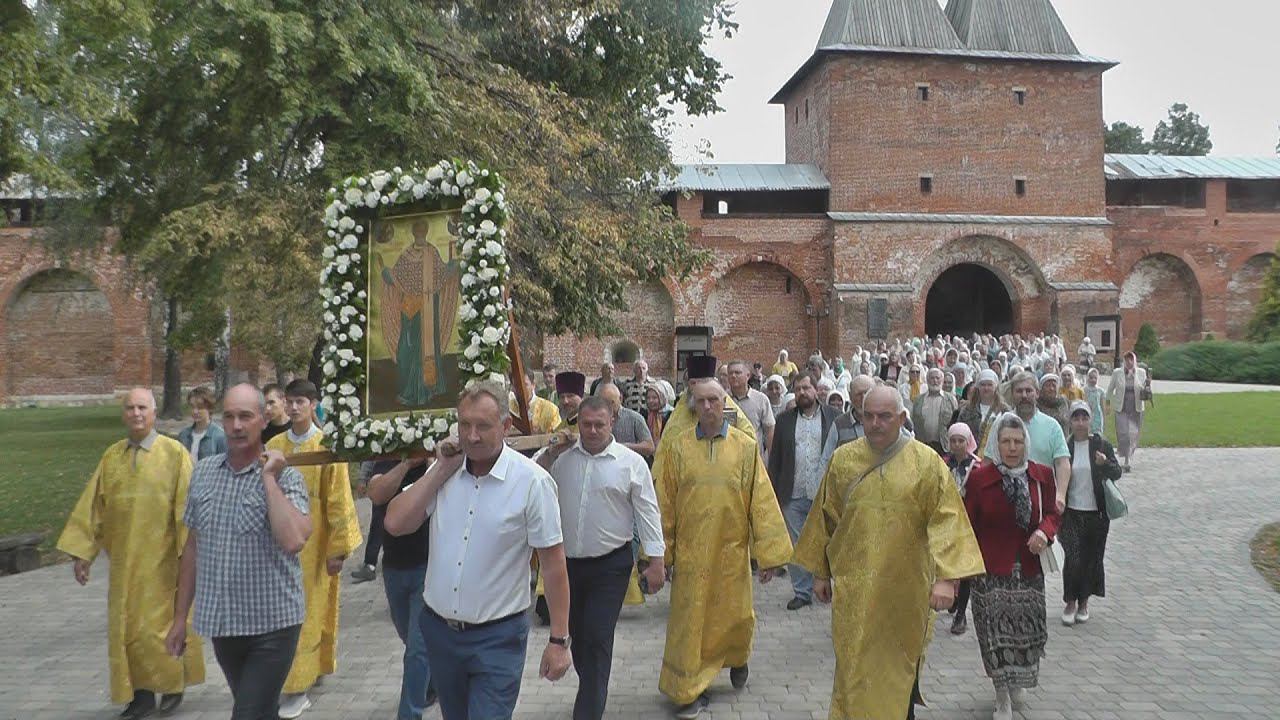 Акафист Николаю Чудотворцу. Кондак 1. Возбранный Чудотворче. Зарайск. Крестный ход 11.08.23. Часть 3