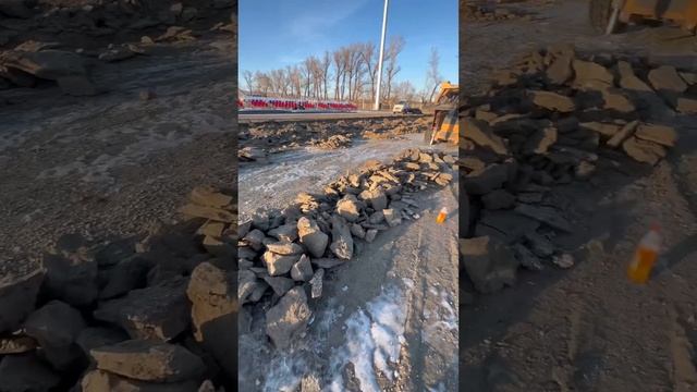 Мороз из земли делает бетон! смотреть онлайн