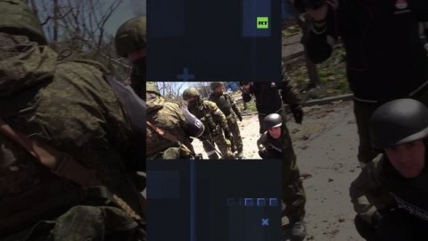 Съёмочная группа военкора Бориса Кузнецова попала под обстрел со стороны украинских боевиков