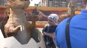 Парк динозавров в Казани.