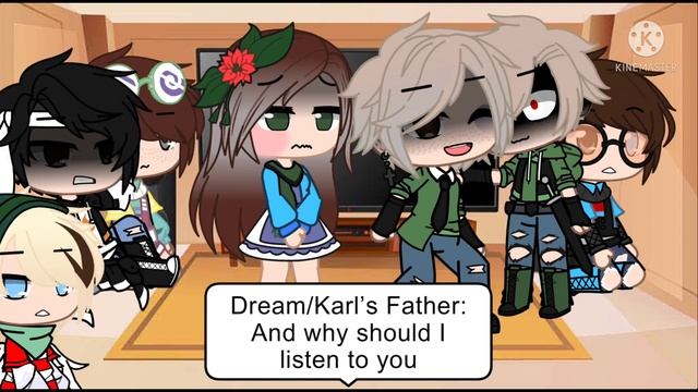 Mcyts react to Dream || Angst? || My AU|| смотреть онлайн