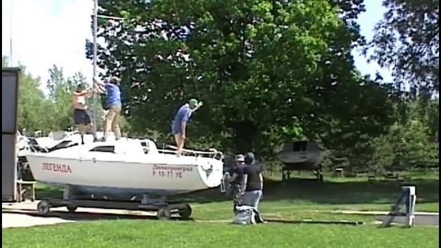 Яхта «Легенда» 3. Устанавливаем мачту смотреть онлайн