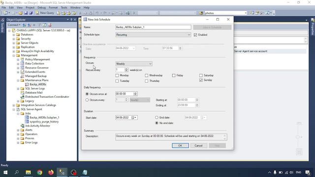 SQL Server DBA Tutorial 11 - How to Schedule Auto Databases Backup in SQL Server