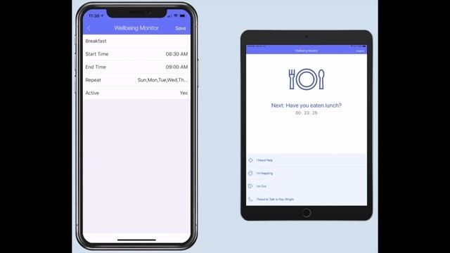 Video 7 - Events and Personalized Events | Wellbeing Monitor App смотреть онлайн