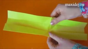 Оригами БУМЕРАНГ из БУМАГИ ~ ЛЕТАЕТ И ВОЗВРАЩАЕТСЯ | Как сделать бумеранг из бумаги