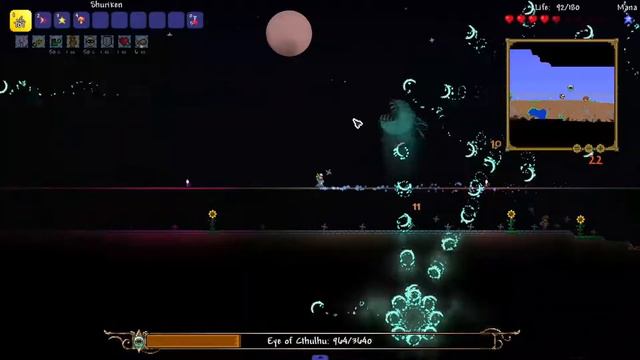 Fargo's Souls Mod - Eye of Cthulhu Eternity Mode Boss Fight смотреть онлайн