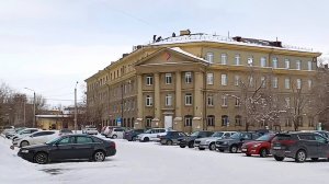 Магнитогорск, зимние дворы кварталов Ленинского района (25.02.2023)