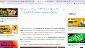 Chat GPT Business ideas| How to use Chat GPT to Make Money Online| Chat GPT| Chat GPT to Make Money