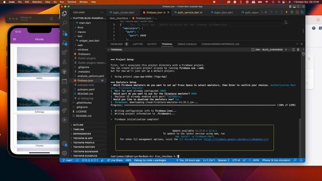 Flutter - 79. Firebase Emulator