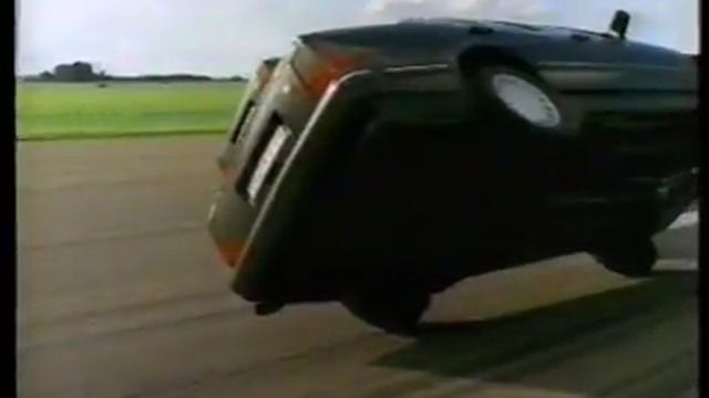 Saab 9000 - Performance Control (TV-commercial from VHS-tape)