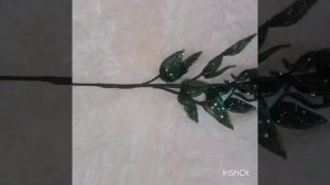Закрытая роза из бисера
