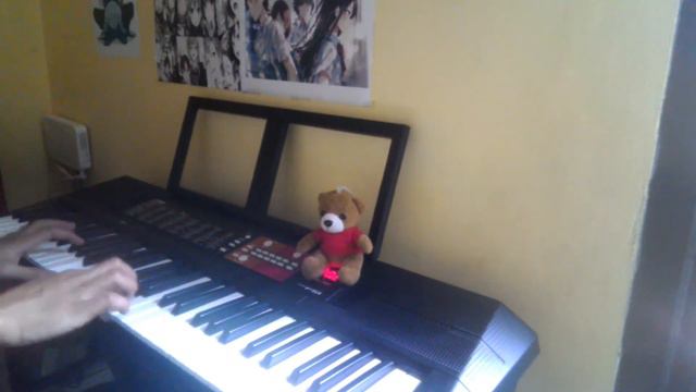 JoJo's Bizzare theme golden wind ( Giornos' theme ) - piano cover (yamaha psr f51) смотреть онлайн