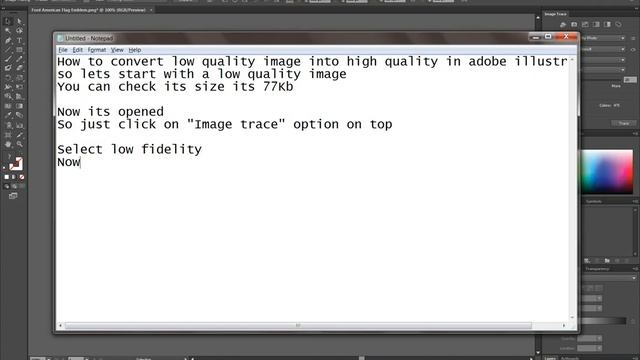 How to convert low quality image to high quality Image/vector in Adobe illustrator смотреть онлайн
