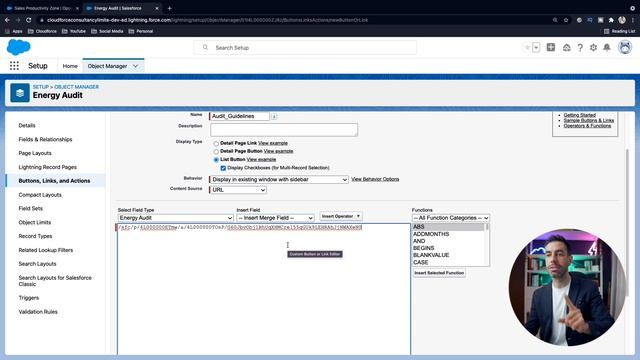 How To: Create Custom Buttons and Links in Salesforce