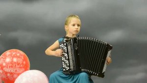 "Журавли" Баянистка Кливитенко Алёна 9 лет, станица Крыловская