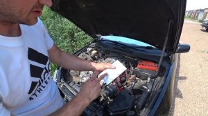 Легендарный 1 UZ FE/Замена приводного ремня (ремня навесного оборудования) своими руками.