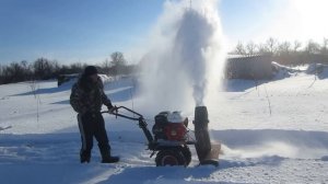 Самоделка снегоуборщик