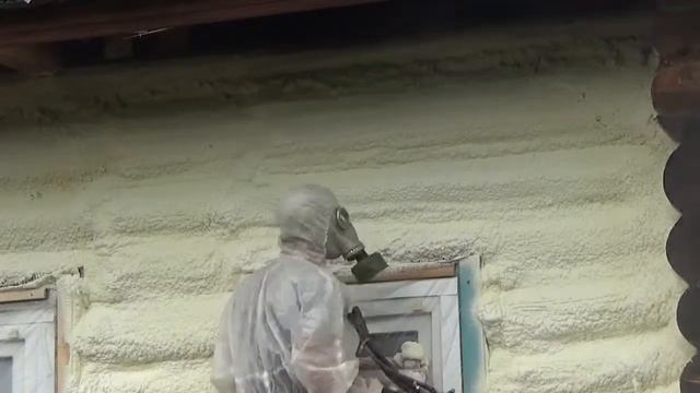 Утепление фасада деревянного дома пенополиуретаном (ППУ) смотреть онлайн