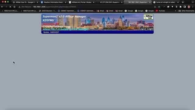 Weather Information on your Supermon2 Node