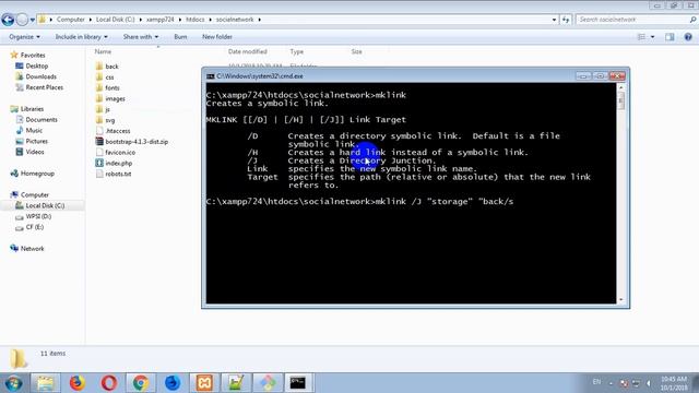 055 change directory structure and create storage link with mklink смотреть онлайн