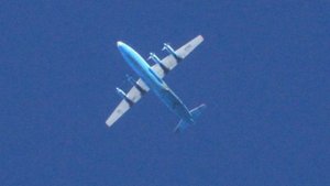 Прекрасный звук (гул) Ан-12 на эшелоне (12195)