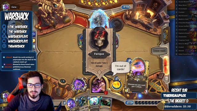 Hearthstone: Free Secrets = Win - Wild Tempo Mage смотреть онлайн