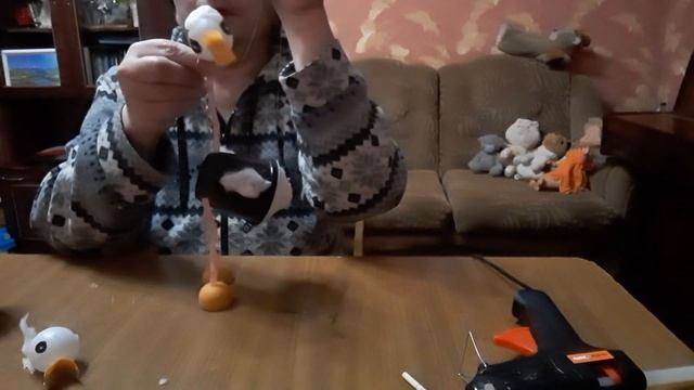 Поделка "Страусенок" смотреть онлайн