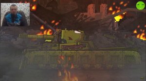 КВ-35 vs Левиафан - Мультики про танки Реакция на мультик от Геранда