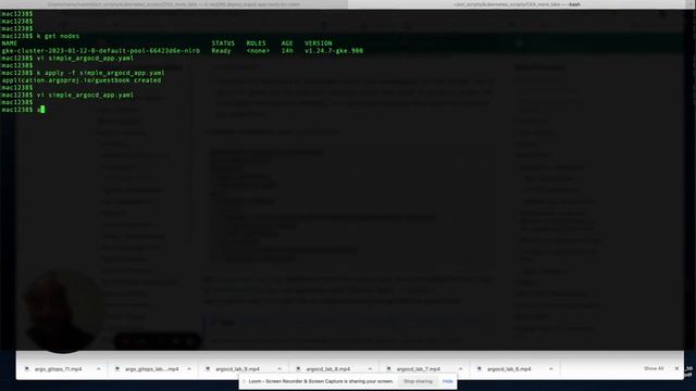 ARGO GitOps Lab #12 Install an Argo CD App using YAML and test смотреть онлайн