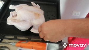 Курица маринованная в духовке
