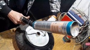 Вечное колесо для садовой тачки